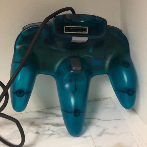 Blue Ice Nintendo 64 Controller - Vintage Gaming Accessory - Picture 3 of 3